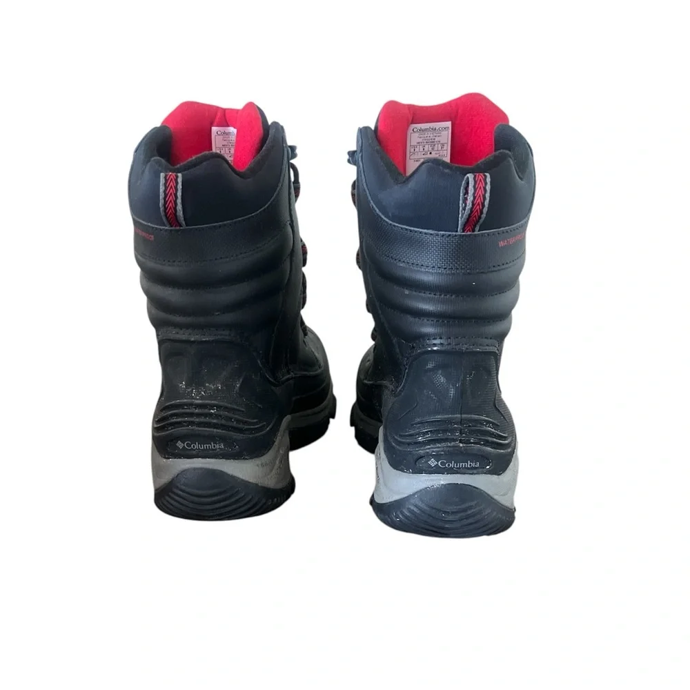 Columbia  Bugaboot III Men's Black and Red Snow Boots